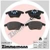 Image de Kit De Plaquettes De Frein, Frein À Disque 24696.200.2 Zimmermann Zimmermann 24696.200.2 Audi