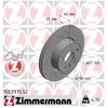 Image de Disque De Frein Zimmermann 150.2975.52 Bmw
