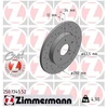 Image de Disque De Frein Zimmermann 250.1345.52 Ford;Jaguar