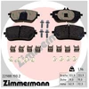 Image de Kit De Plaquettes De Frein, Frein À Disque 22988..2 Zimmermann Zimmermann 22988..2 Mercedes-Benz