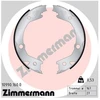 Image de Jeu De Mâchoires De Frein, Frein De Stationnement Zimmermann 10990.160.0 Hyundai;Kia