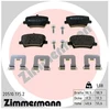 Image de Kit De Plaquettes De Frein, Frein À Disque 20510.175.2 Zimmermann Zimmermann 20510.175.2 Lynk & Co;Volvo