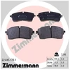 Image de Kit De Plaquettes De Frein, Frein À Disque 22485.170.1 Zimmermann Zimmermann 22485.170.1 Jaguar;Land Rover