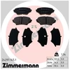 Image de Kit De Plaquettes De Frein, Frein À Disque 24297..1 Zimmermann Zimmermann 24297..1 Mazda