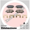 Image de Kit De Plaquettes De Frein, Frein À Disque 22334.180.2 Zimmermann Zimmermann 22334.180.2 Opel