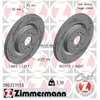 Image de Disque De Frein Zimmermann 290.2271.53 Jaguar;Land Rover