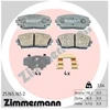 Image de Jeu De Plaquettes De Frein, Frein À Disque 25365.165.2 Zimmermann Zimmermann 25365.165.2 Kia