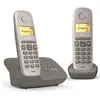 Image de Gigaset AL170A Duo - Téléphone sans fil - système de répondeur avec ID d'appelant - ECO DECTGAP - gris + combiné supplémentaire