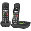 Image de Gigaset E290A Duo Téléphone analog/dect Identification de l'appelant Noir [Version Allemande] en occasion ou reconditionné