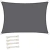 Image de WOLTU Voile d'ombrage rectangulaire 4x5 m Imperméable Anti 93% UV résistant à l'eau Protection Contre Le Vent Polyester avec Protection UV pour Jardin terrasse Camping Gris en occasion ou reconditionné
