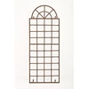Image de Treillage en fer VIVA avec fixation murale , Marron antique