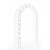 Image de Arche de jardin Emma en fer forgé , Blanc
