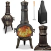 Image de Braséro en fonte Chimenea 112cm