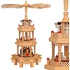Image de Pyramide de Noël en bois 18 pièces
