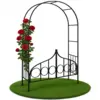 Image de Arceau de rosier 240 x 140 x 40 cm avec porte verrouillable