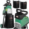 Image de Broyeur de végétaux électrique 3075W avec 2x sac 60L