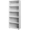 Image de Étagère bibliothèque Vela 190x28x60cm blanche
