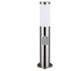 Image de Lampe extérieur Dahlia en acier inoxydable pour allée