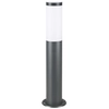 Image de Lampadaire Dahlia anthracite en acier inoxydable extérieur