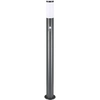 Image de Lampadaire en acier inoxydable moderne luminaire