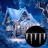Image de Guirlande lumineuse LED 40 Stalactites Noël Blanc