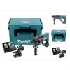 Image de dhr 202 rtj 18 v perforateur burineur sds-plus avec boîtier makpac + 2x batteries 5,0 ah + chargeur