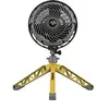 Image de Heavy Duty EXO5 Ventilateur sur pied 37.2 W (Ø x H) 20 cm x 50 cm jaune, gris