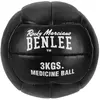 Image de Medecine ball en cuir Benlee Paveley Noir 3 kg 199181-1000