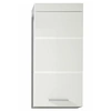 Image de Meuble haut blanc brillant 1 porte Kelia 37 cm