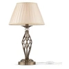 Image de Grace Lampe de table en laiton et cristal, 1 lumière, E14