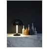 Image de Ray Lampe de table LED intégrée Table & Floor Noir, 3000K, abat-jour en aluminium