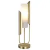 Image de ?ipresso Table & Floor Lampe de table Or, Abat-jour en verre blanc
