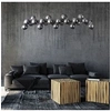 Image de Dallas Suspension de plafond chromée, 25 lumières, G9
