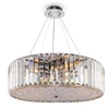 Image de Recinto Plafonnier Recinto moderne à 8 lampes chromées en cristal