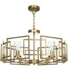 Image de Bowi Plafonnier cylindrique doré, 6 lumières, E14