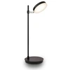Image de Fad Lampe de table noire à DEL intégrée Modern Fad