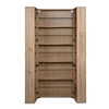 Image de Armoire à chaussures 2 portes 74x33,9x181 cm décor chêne