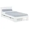 Image de Lit simple 90x200 avec tiroir et Sommier