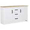 Image de Buffet Blanc 150 cm en Bois