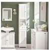 Image de FRG236-W Meuble Colonne de Salle de Bain Armoire haute Meuble rangement