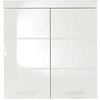 Image de Meuble haut de salle de bain 2 portes blanc brillant Kelia 73 cm