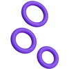 Image de Lot de 3 Cockrings Remix Trio Violet