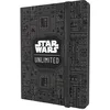 Image de Star Wars Album décontracté 18 pochettes   Peut contenir 360 cartes à double pochette, poches latérales et sangle élastique, accessoire sous licence officielle, motif illimité Gamegenic en occasion ou reconditionné