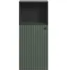 Image de Meuble de salle de bain Rangement bas Décor sauge et L40 H95 P31cm PURE BLISS