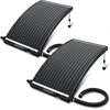 Image de 2x Panneau de chauffage solaire 110x69x14cm pour piscine