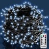Image de Guirlande lumineuse blanc froid 200LED avec télécommande
