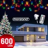 Image de Guirlande lumineuse multicolore 60m 600 LED et télécommande
