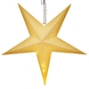 Image de Étoile de noël crème Ø60cm LED à suspendre 5 pointes