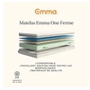 Image de Matelas One Ferme 90x190 cm | Mémoire de Forme Confort Optimal | Multicouches 7 zones de Soutien | Housse Thermorégulatrice