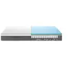 Image de Matelas ressorts ensachés hybride - 140x200 cm - 25 cm d'épaisseur - Mémoire de forme